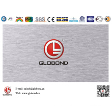 Folha Globond Brushed Stainless Steel 003